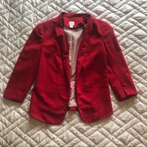 LC Lauren Conrad red blazer